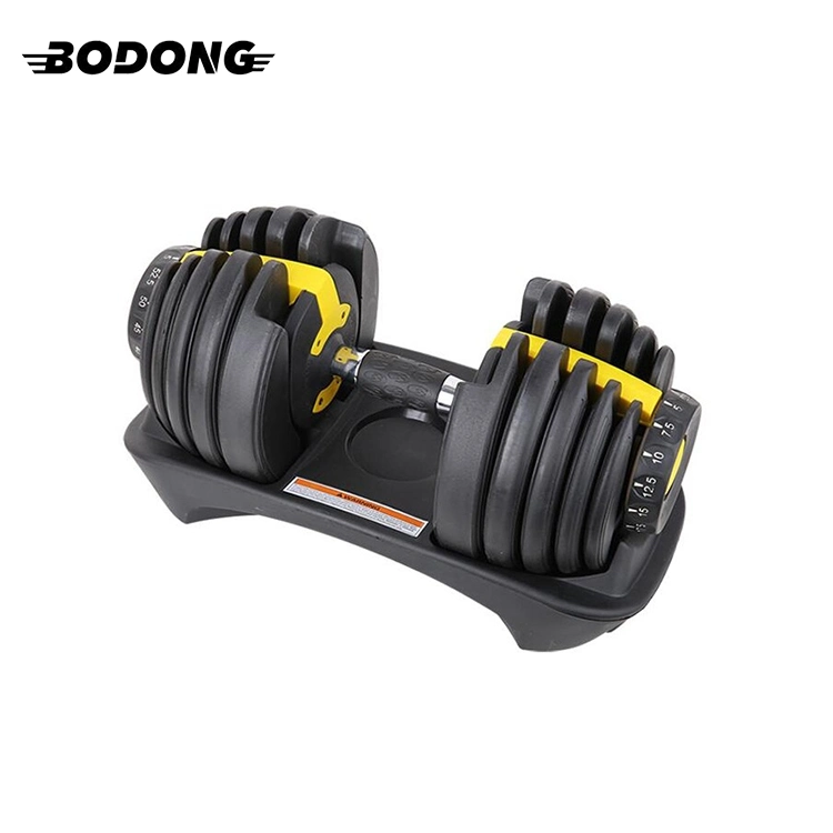 Hot Sale 52.5 Pound Adjustable Dumbbells Home Gym Exercise Workout 24 Kg Free Weights