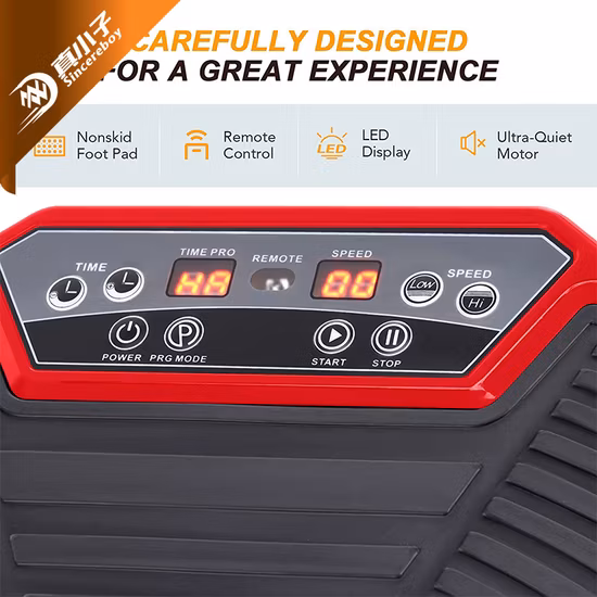 Vibration Plate Power Platform Machine Whole Full Body Shape Exercise Fit Massage