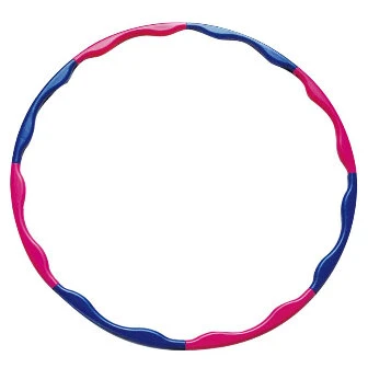 90cm 8parts Colorful PP Massage Hula Hoop for Sports and Playing