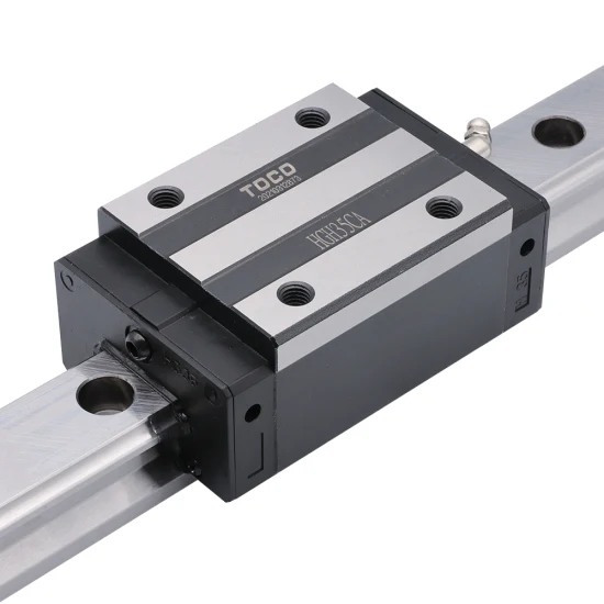 Guia de movimento linear CNC de alta precisão Controle deslizante linear de núcleo axial