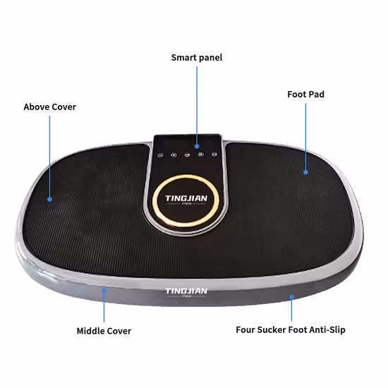 Máquinas domésticas para redução de gordura corporal Plataforma vibratória Máquina de fitness