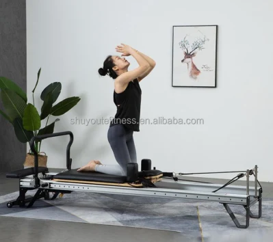 Shuyou Te equipamento de treino de fitness comercial equipamento de ioga liga de alumínio reformadores de pilates cama de pilates